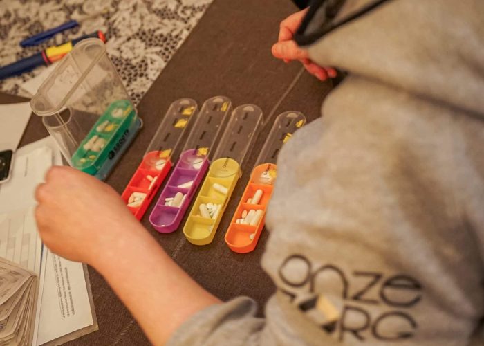 Medicatie klaarzetten